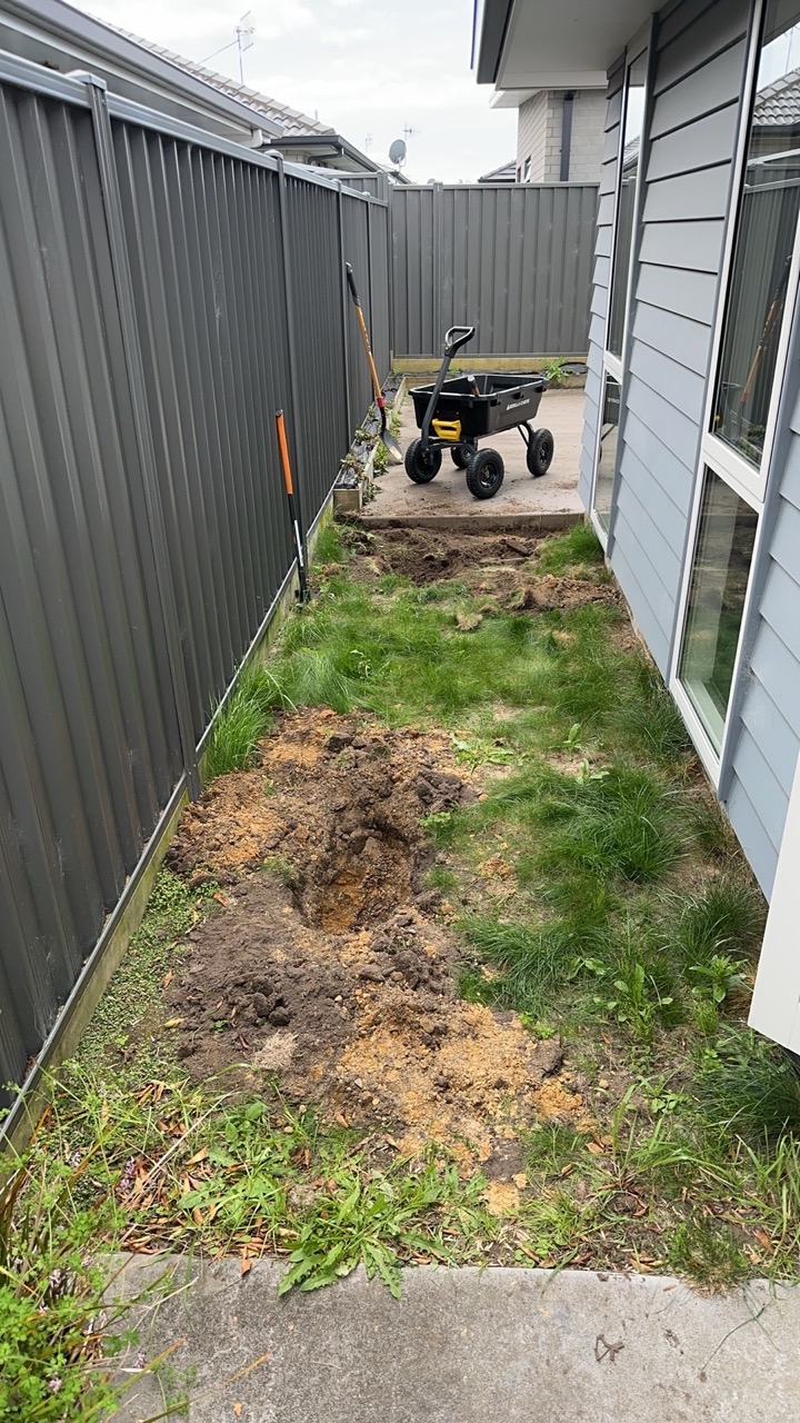 半拉子工程施工前